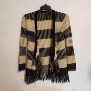 Red Paint Large Sweater Jacket